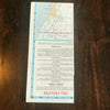 AAA North Carolina South Carolina Travel Road Map Vintage 1986