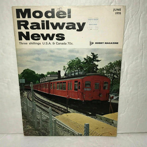 Model Railway News Magazine June 1970 District Line Q27 Chesham