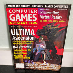 Computer Games Strategy Plus August 1998 magazine PC gaming