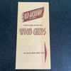 Old Hickory Wood Chips Brochure Vintage Kellogg & Amick Kennedy NY