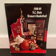 N.C. State womens basketball media guide 1988 1989 North Carolina