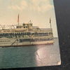 Cedar Point Steamer Postcard Divided Back Vintage Steamship GA Boeckling