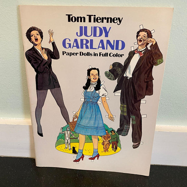 Judy Garland Paper Dolls Book NOS 1982 Tom Tierney