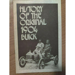 History of the Original 1904 Buick Car Booklet