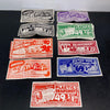 Brunner Booth Photo Developing Coupons Lot of 16 vintage advertising 1950s