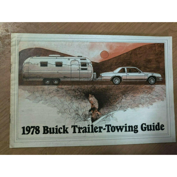 Buick Trailer-Towing Guide 1978 Camper RV