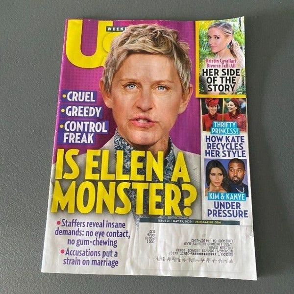 Us Weekly magazine May 25 2020 Ellen