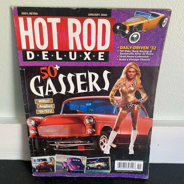 Hot Rod Deluxe magazine January 2010 Cars 1950 Olds Willys Model T Models Pinup