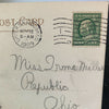 Oil Well Upper Sandusky Postcard 1909 Vintage Shooting Ohio Kinley Dept Store