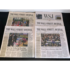 Wall Street Journal Newspaper Lot November 21 22 23 25 26 27 2022 Full Week