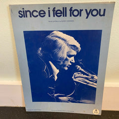 Since I Fell for You Sheet Music Buddy Johnson 1975