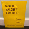 Concrete Masonry Handbook Portland Cement Association 1951 vintage booklet