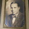 Man University of Michigan Pin Bowtie Portrait Vintage 1930s Photo