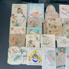 Baby Shower Cards Lot of 57 Vintage 1940 All Same Estate Congratulations