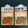 White Castle Hamburger Bridge Score Pads Lot of 2 Vintage 1950s